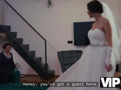 Beauté, Brunette brune, Tromperie, Hard, Hd, Talons, Rasée, Mariage