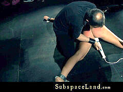 Bondage discipline sadomasochisme, Gebondenheid, Kokhalzen, Masturbatie, Pijn, Klap, Tiener, Vastgebonden