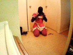 Sissy Slut self bondage