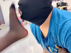 アジア人, ブーツ, 茶髪の, 中国人, フェムドム, フェティッシュ