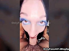 ブロンド, フェラチオ, 淫乱熟女