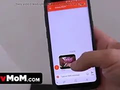 Brazilian step-mom providing sloppy head