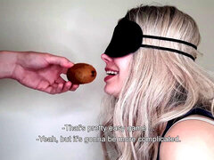 18, フェラチオ, イギリス人, カップル, 口内発射, 自家製, 驚き, ティーン