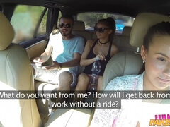 素人, お尻, 美女, フェラチオ, 車, 浮気者, 女, アウトドア