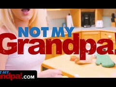 Mackenzie Mace Lets Her Stepgrandpa Fucks Her To Make Him Feel Better