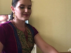 Amateur leggy babe interracial sex video