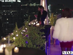 Sadomasoquismo, Tetas grandes, Rubia, Morena, Ébano, Oficina, Al aire libre, Pov