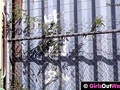 素人, ぽっちゃり, デカパイ, ブロンド, 茶髪の, レズビアン, オーガズム, オマンコ