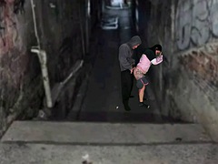 Morena has sex in the favela with the owner of the hill after the funk dance