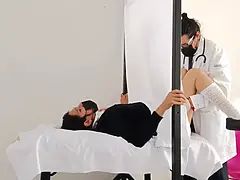 Médecin, Hd, Fille latino, Mexicainne