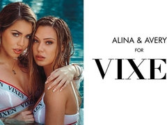 Kont, Blond, Pijpbeurt, Hondjeshouding, Mager, Tiener, Trio, Tieten likken