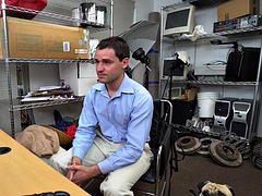 In den arsch, Arsch, Grosser schwanz, Schwarz, Schwarz, Schwul, Interrassisch, Büro