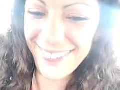 Kont, Lieveling, Bruinharig, Auto, Fetisj, Alleen, Plagen, Tieten likken