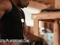 Noire, Sucer une bite, Hd, De plein air, Chevaucher, Uniforme