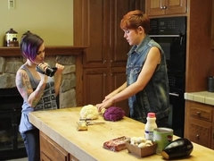 Lily Cade eats some pussy
