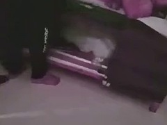 旦那, マッサージ, 妻