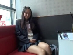 Japanese chick in Exclusive Small Tits JAV video ever seen