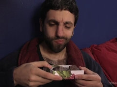 Anal, Sucer une bite