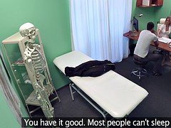 Leie, Blondine, Spermaladung, Fetisch, Hardcore, Krankenschwester, Spanner