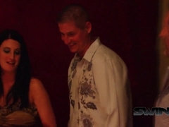 Swingers are playing a naughty and fun sex game naked!
