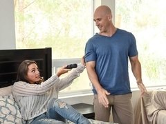 デカ尻, デカパイ, ブロンド, フェラチオ, 巨乳な, バック, 淫乱熟女, ストリッピング