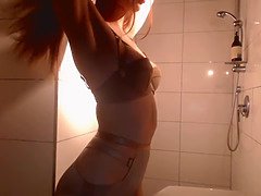 Amateur, Beauté, Hd, Masturbation, Douche, Softcore, Adolescente, Nénés