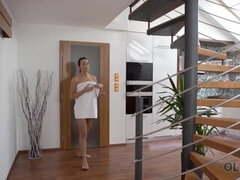 茶髪の, 爸, ヨーロピアン, Hd, なめる, ピアス, オマンコ, ティーン