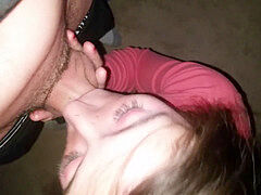 White doll cheats on beau with MARRIED boy! Sloppy BJ