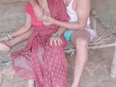 Desi Village Bahu Hardcore Fuck with Trilokinath - Horny Indian Wife Outdoor Sex