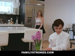 Melody Marks teaches her virgin stepbrother how to fuck like a pro