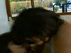 ぽっちゃり, デカパイ, 黒人, 黒人