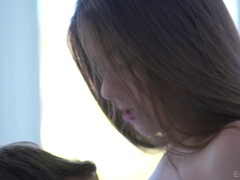 Gros cul, Brunette brune, Érotique, Léchez, Petite femme, Chatte, Adolescente, Nénés