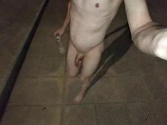 Amateur, Fetiche, Gay, Griego, Desnudo, Al aire libre, Público, Nalgadas