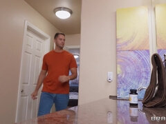Being A Stepmom Is Hard Part 2: Curvy MILF with Big Naturals Natasha Nice Seduces Dan Damage