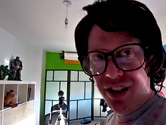Leeds nerd watches bbw with huge tits