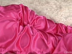 Arsch, Schönheit, Braunhaarige, Behaart, Lingerie, Masturbation, Nippel, Tätowierung