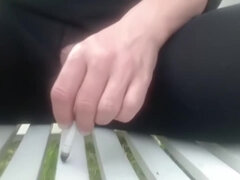 素人, クリトリス, Hd, オナニー, オーガズム, 穴開きパンティ, 公共, おもらし