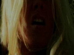 デカパイ, ブロンド, フェラチオ, 淫乱熟女