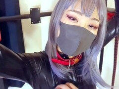 Asiatisch, Sadomasochismus, Fesselspiele, Füsse, Japanische massage, Sklave, Hintern versohlen, Zug