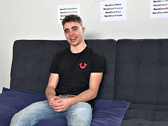 Leie, Spermaladung, Schwul, Behaart, Masturbation, Solo