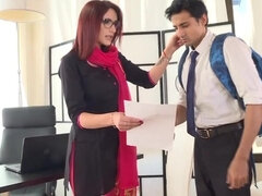 Gros seins, Sucer une bite, Hard, Hd, Indienne, Interracial, Étudiant, Professeur