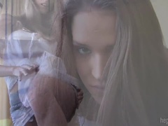 Arsch, Braunhaarige, Tschechisch, Behaart, Muschi, Dürr, Hoch, Titten