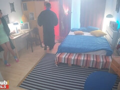 Lady Dee hires Mugur to vanquish evil from her room and fill her up with hot cum