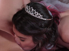 Gros seins, Groupe, Cuir, Lesbienne, Léchez, Orgie, Chatte, Uniforme