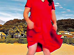 お尻, 美人, 女装男装, ドレス, ポルノスター, シーメール, オッパイの, 妻