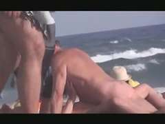 Пляж, Минет, Ласковые ручки, На публике