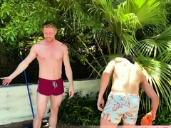 Mamada, Gay, Hd, Al aire libre