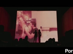 舞台裏, 茶髪の, セレブ, 人形, 黒人, 面白, Hd, 淫乱熟女