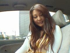 Wild babe takes a ride on a massive cock after pleasuring herself