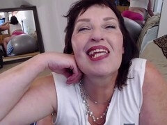 Américain, Rondelette, Grosse, Mature, Naturelle, Rousse roux